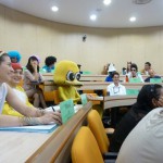 Costume wearing continues during classes