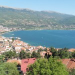 Ohrid: View over Town and Lake