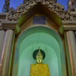 LED Decorated Buddha at Shwedagon Pagoda