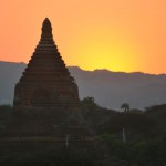 Sunset in Bagan