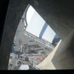 View down from the CN Tower
