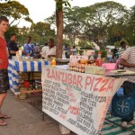Our favorite Zanzibar Pizza stall
